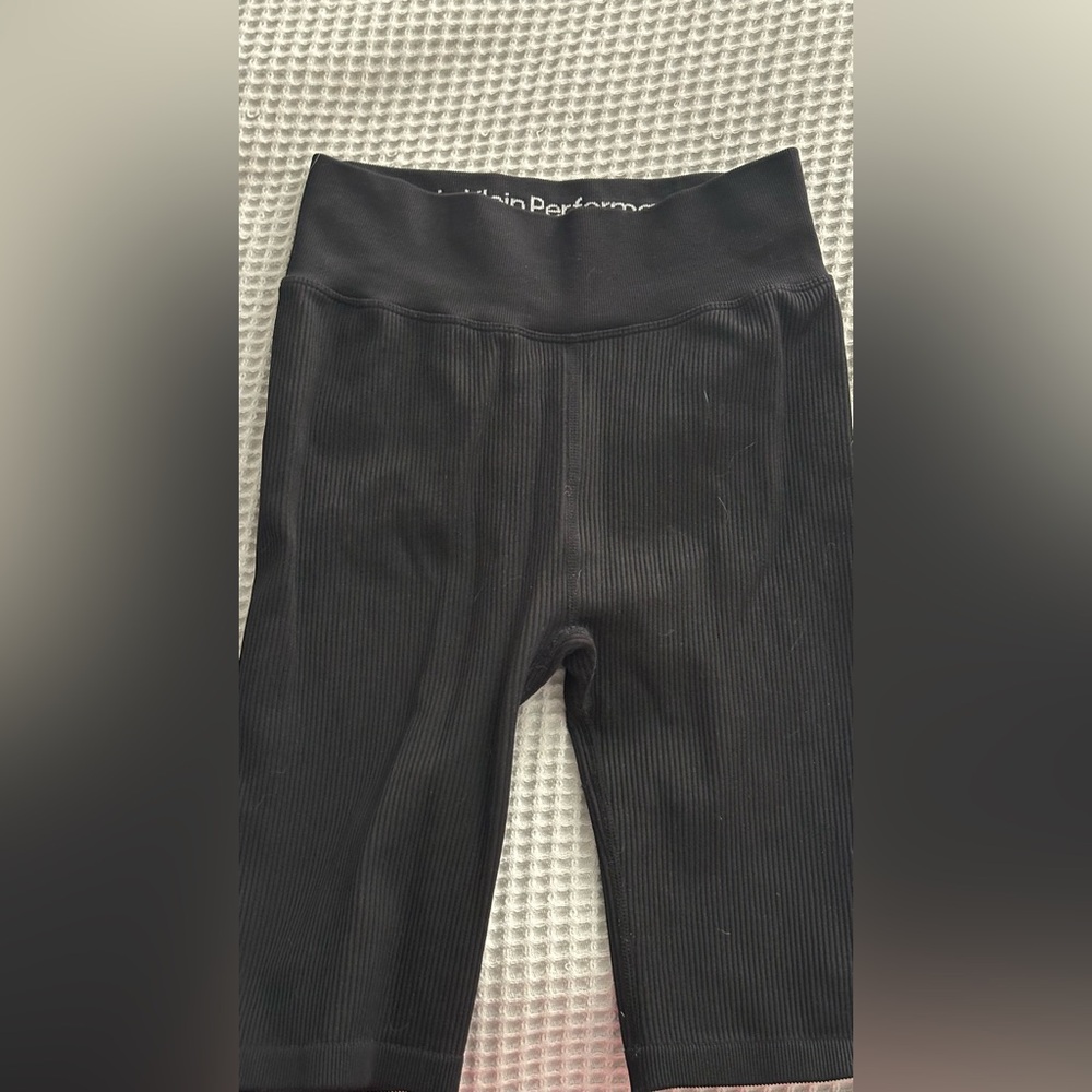 Calvin Klein Performance Kids Charcoal Leggings